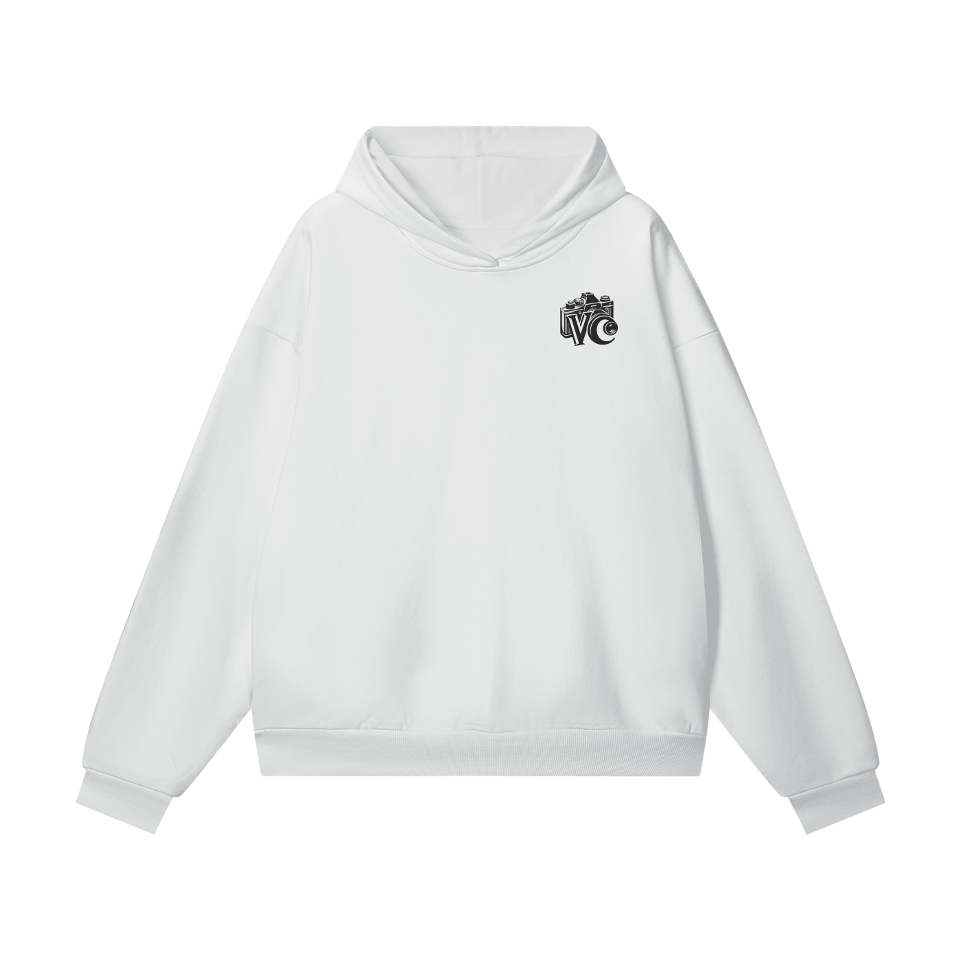 Catching Waves Oversized Hoodie (WHITE)