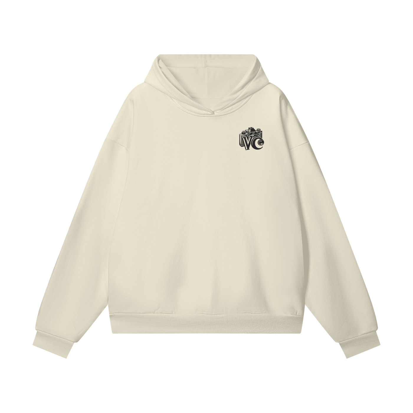 Catching Waves Oversized Hoodie (APRICOT)